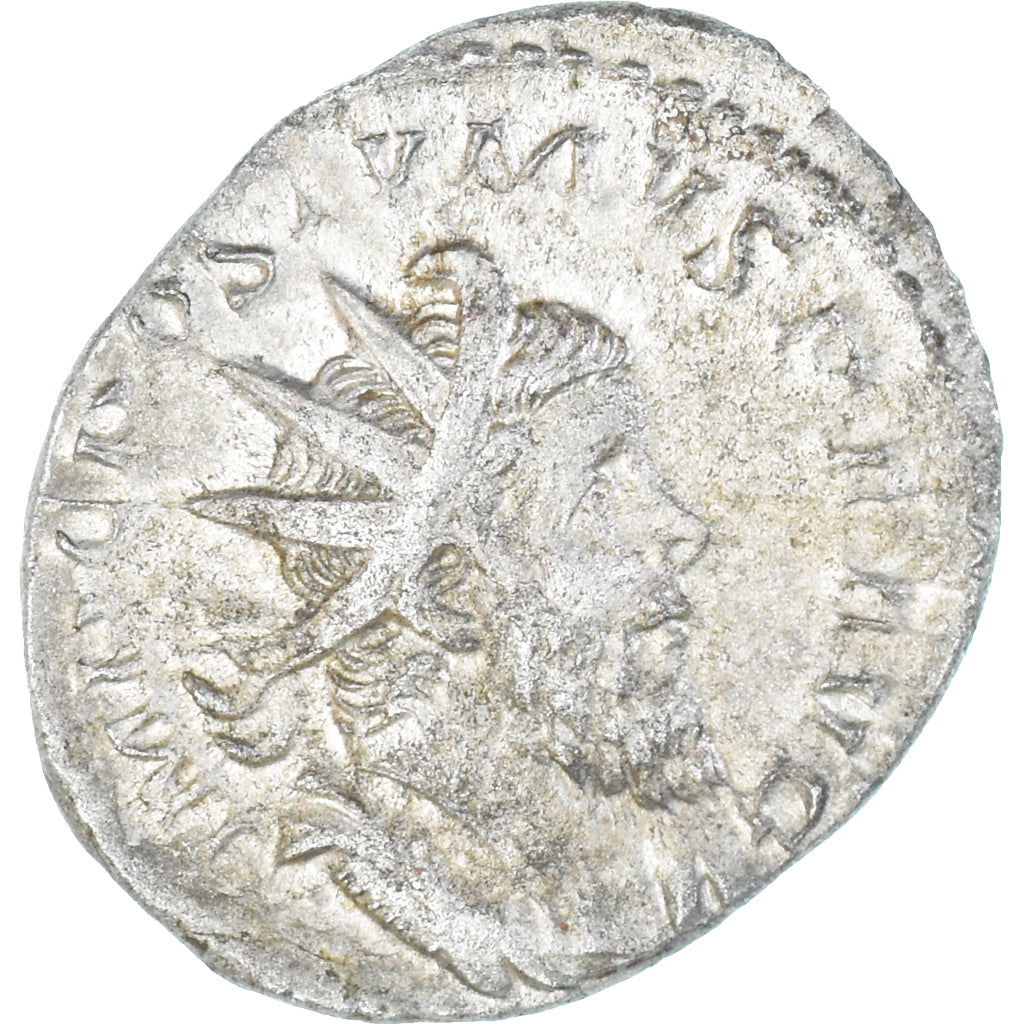 Moneda, Postumus, Antoninianus, 260, Lugdunum, MBC, Vellón, RIC:54