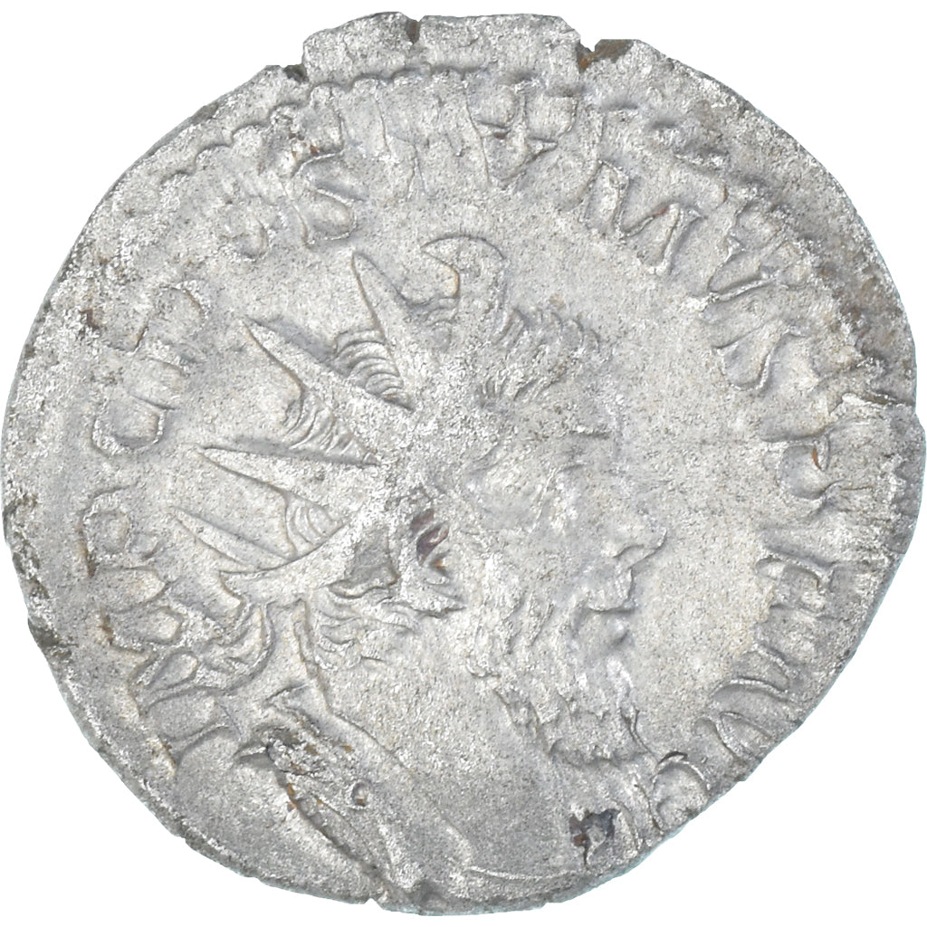 Moneta, Postumus, Antoninianus, 260, Lugdunum, EF(40-45), Bilon, RIC:54
