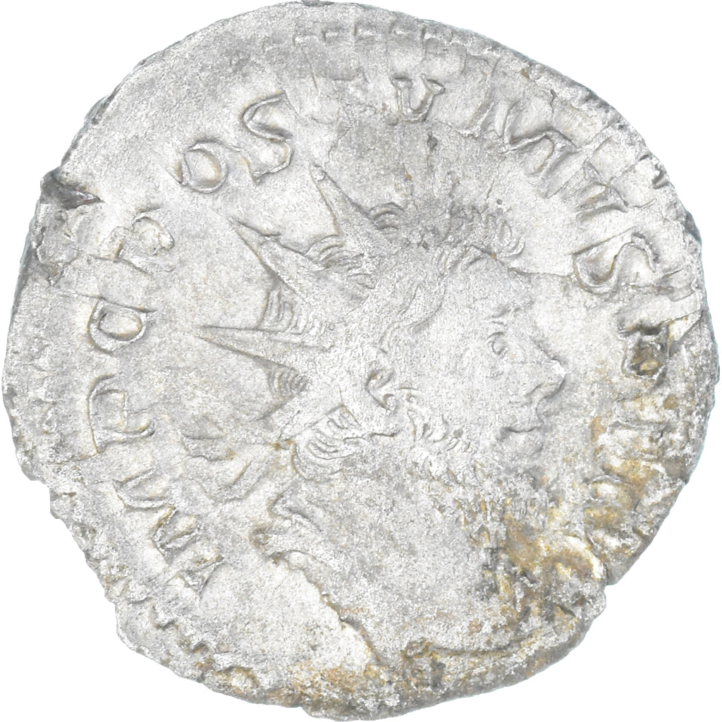 Coin, Postumus, Antoninianus, 260, Lugdunum, VF(30-35), Billon, RIC:54