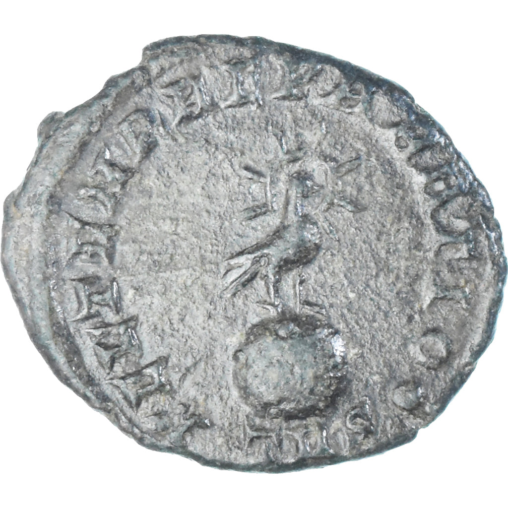 Moneta, Constans, Follis, 348-350, Trier, AU(50-53), Brązowy, RIC:234