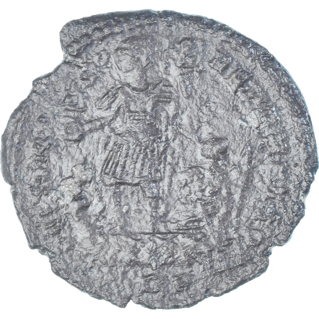 Moeda, Constans, Follis, 348-350, Rome, EF(40-45), Bronze, RIC:109