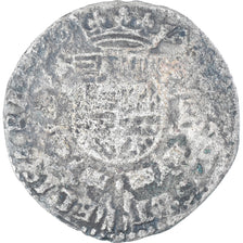 Coin, Spanish Netherlands, Albert & Isabella, 1/4 Réal, 1606, Tournai