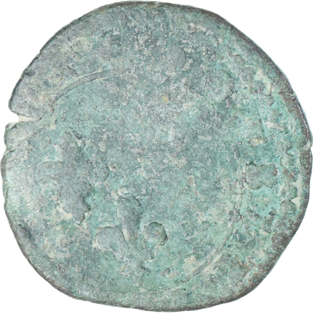 Moneta, Francia, Henri III, Double Tournois, (1574-1589), Uncertain Mint, B