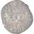 Moneta, Francia, Henri III, Double Tournois, 1588, Uncertain Mint, B+, Rame