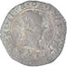Moneta, Francia, Henri III, Double Tournois, n.d. (1574-1589), Paris, MB+, Rame