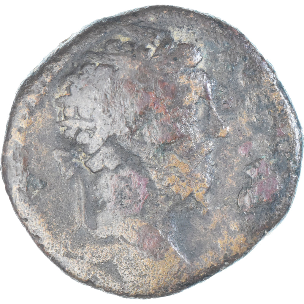 Coin, Marcus Aurelius, Dupondius, 174, Rome, F(12-15), Bronze, RIC:1117