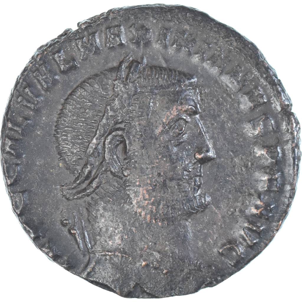 Monnaie, Maximin II Daia, Follis, 310-313, Atelier incertain, TB+, Bronze