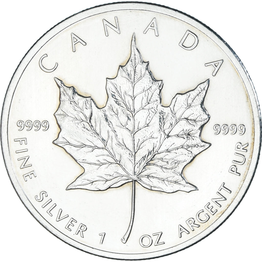 Monnaie, Canada, Maple Leaf, 5 dollars, 1 oz, 2013, SPL+, Argent