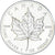 Moneda, Canadá, Maple Leaf, 5 dollars, 1 oz, 2013, SC+, Plata