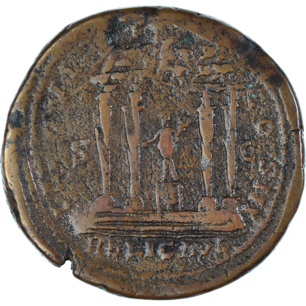 Coin, Marcus Aurelius, Sestertius, 172-173, Rome, VF(30-35), Bronze, RIC:1075