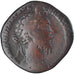 Coin, Marcus Aurelius, Sestertius, 176-177, Rome, VF(20-25), Bronze, RIC:1190