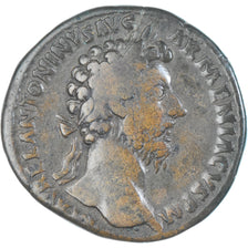 Coin, Marcus Aurelius, Sestertius, 165-166, Rome, VF(30-35), Bronze, RIC:923