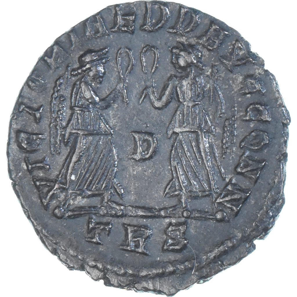 Moeda, Constans, Follis, 347-348, Trier, AU(55-58), Bronze, RIC:195
