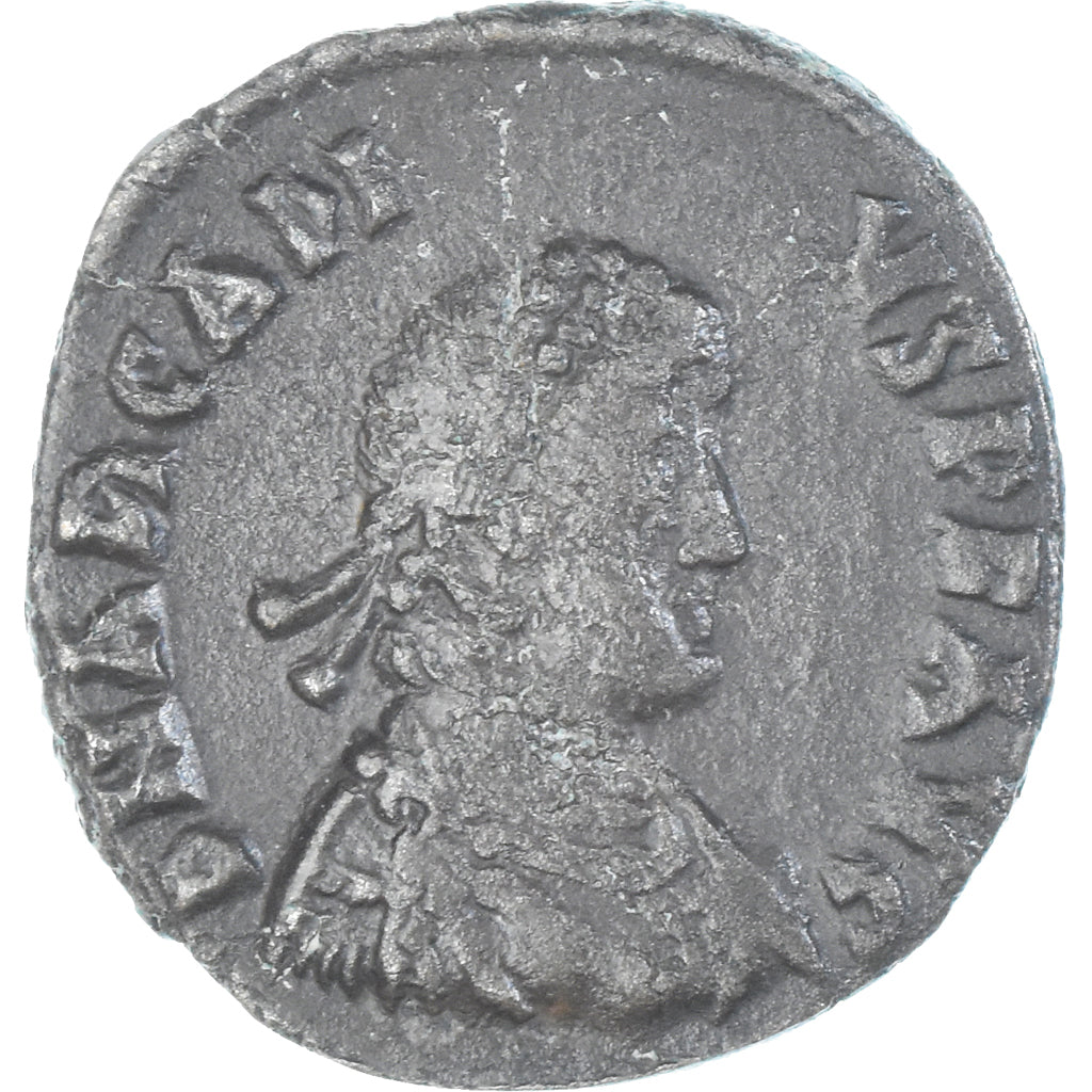 Münze, Arcadius, Follis, 395-401, Alexandria, S+, Bronze, RIC:75