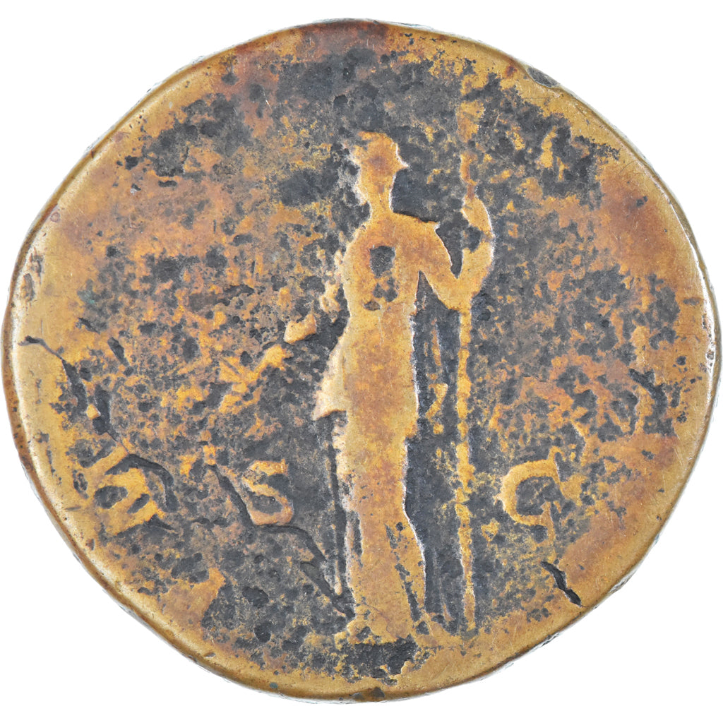 Monnaie, Hadrien, Sesterce, 121-123, Rome, B+, Bronze, RIC:661