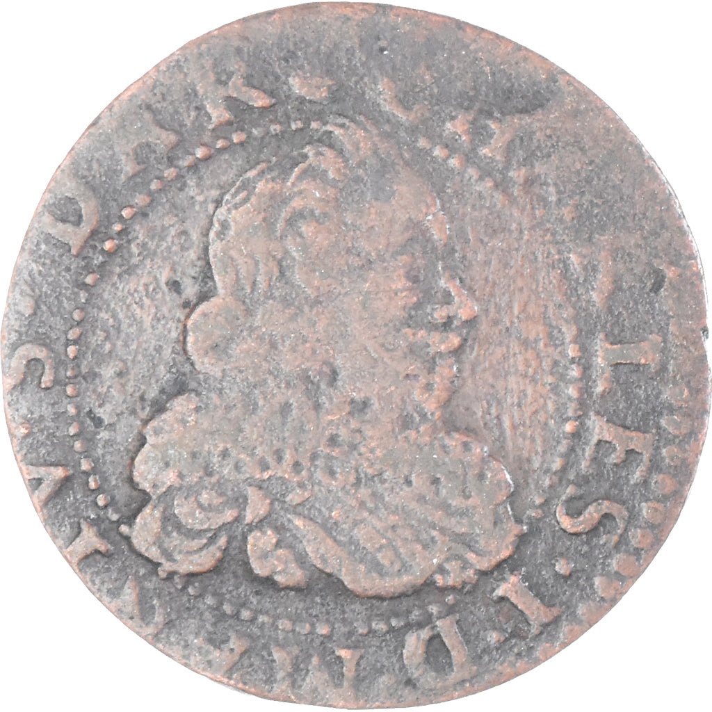 Moneda, Principado de Arches-Charleville, Charles de Gonzague, Double Tournois