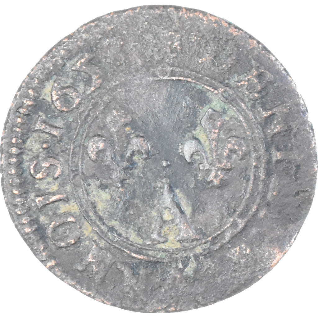 Coin, Principality of Arches-Charleville, CHARLES II DE GONZAGUE, Denier