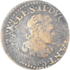 Coin, Principality of Arches-Charleville, CHARLES II DE GONZAGUE, Double