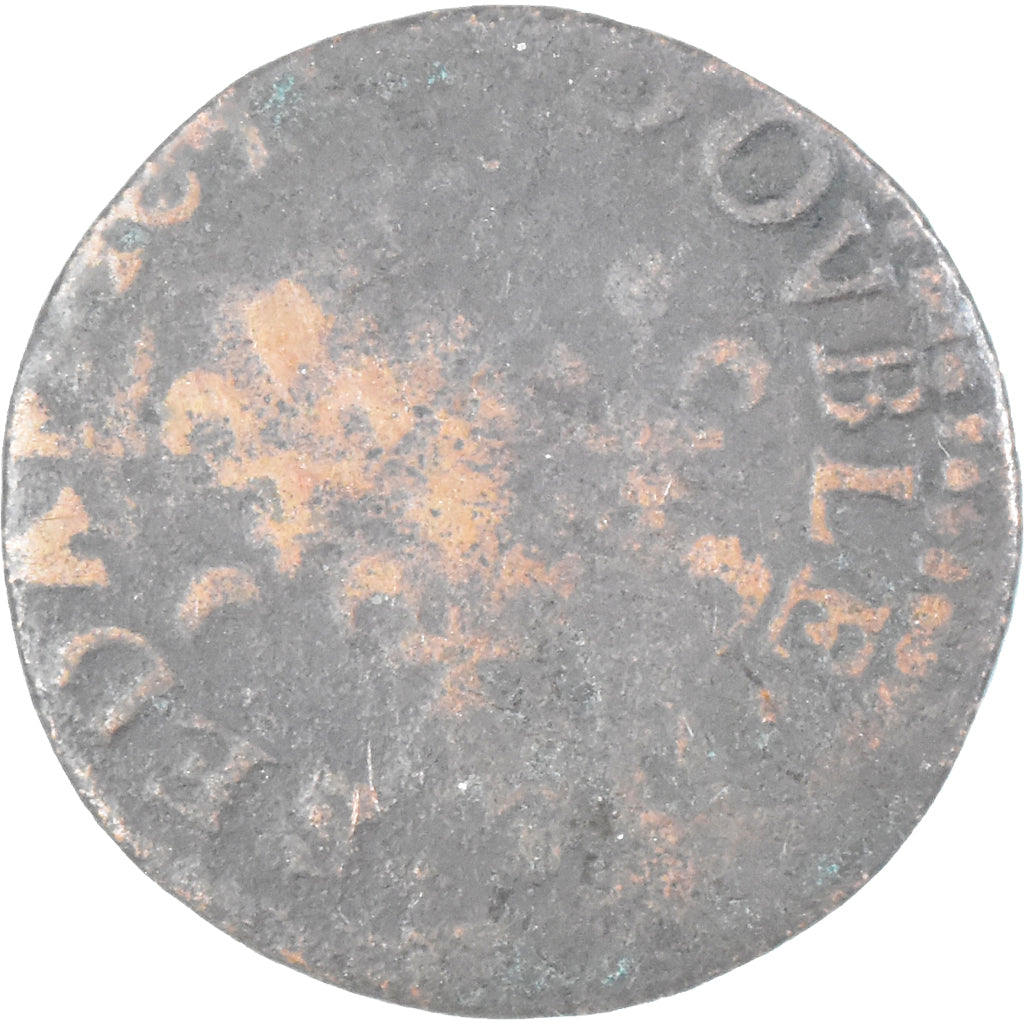 Monnaie, Principauté de Sedan, Fréd-Maurice de La Tour, Double Tournois, 1641