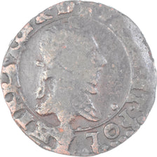 Moneta, Francja, Henri III, Double Tournois, n.d. (1591-1594), Paris, F(12-15)