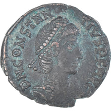 Coin, Constantius II, Follis, 337-361, Cyzicus, EF(40-45), Bronze