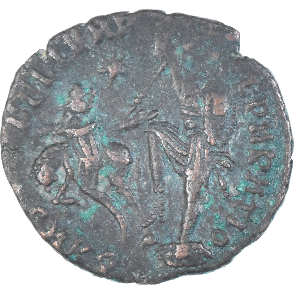 Coin, Constantius II, Follis, 337-361, Cyzicus, EF(40-45), Bronze