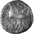 Coin, Aedui, Denier à la tête casquée, 80-50 BC, EF(40-45), Silver