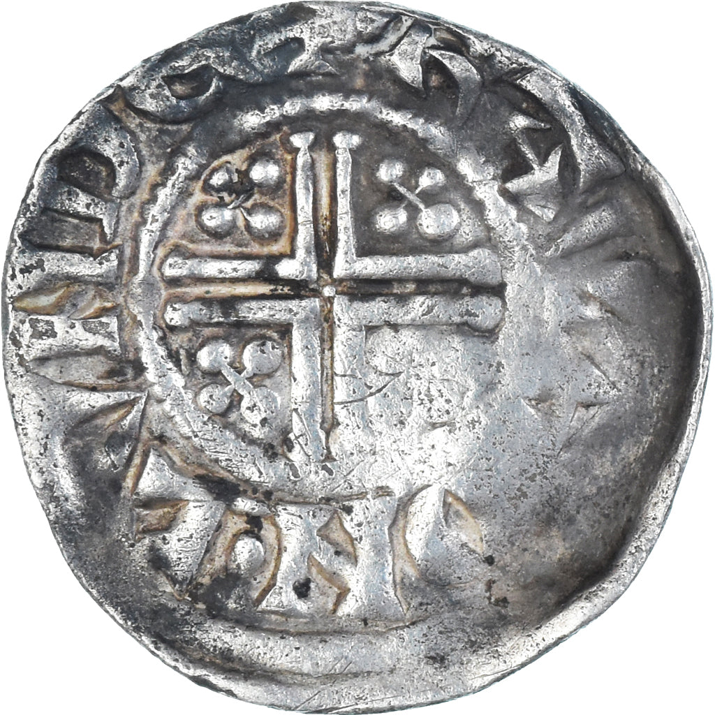 Coin, Great Britain, Henry III, Short cross Penny, 1216-1276, EF(40-45), Silver