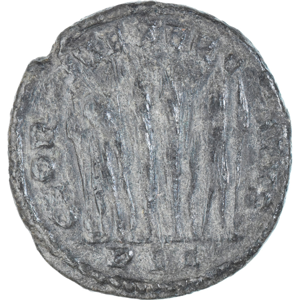 Coin, Constantine II, Follis, 330-331, Lugdunum, EF(40-45), Bronze, RIC:238