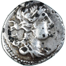 Coin, Gaul, Drachm, ca. 125-90 BC, Marseille, Fourrée, EF(40-45), Silvered