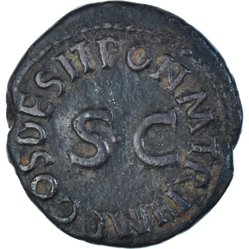 Moneta, Claudius, Quadrans, 41 AD, Rome, BB, Bronzo, RIC:85