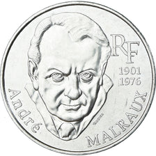 Coin, France, André Malraux, 100 Francs, 1997, Paris, MS(60-62), Silver