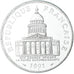 Munten, Frankrijk, Panthéon, 100 Francs, 1991, Paris, UNC-, Zilver, KM:951.1