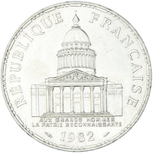 Coin, France, Panthéon, 100 Francs, 1982, Paris, MS(63), Silver, KM:951.1