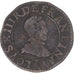 Münze, Frankreich, Louis XIII, Double Tournois, 1616, Paris, S, Kupfer