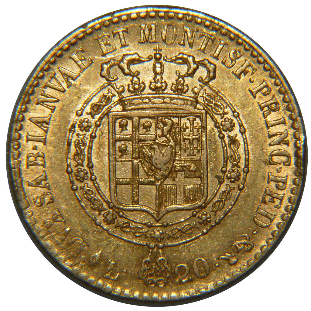 Victor Emmanuel I, Italie, 20 Lire