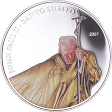 Coin, Palau, Jean-Paul II, 1 Dollar, 2007, MS(64), Silver