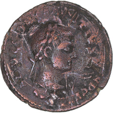 Coin, Constantius II, Follis, 337-361, Uncertain Mint, Double-strike, VF(30-35)