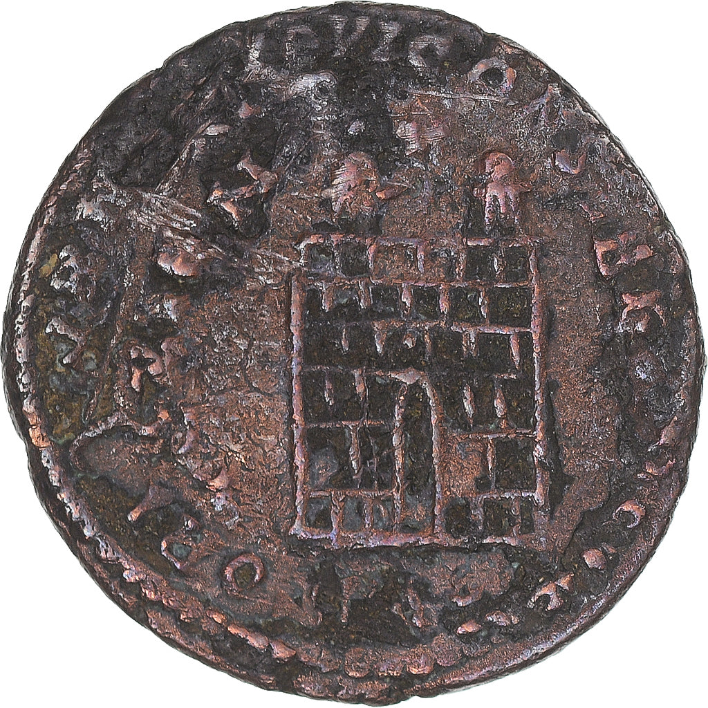 Coin, Constantius II, Follis, 337-361, Uncertain Mint, Double-strike, VF(30-35)