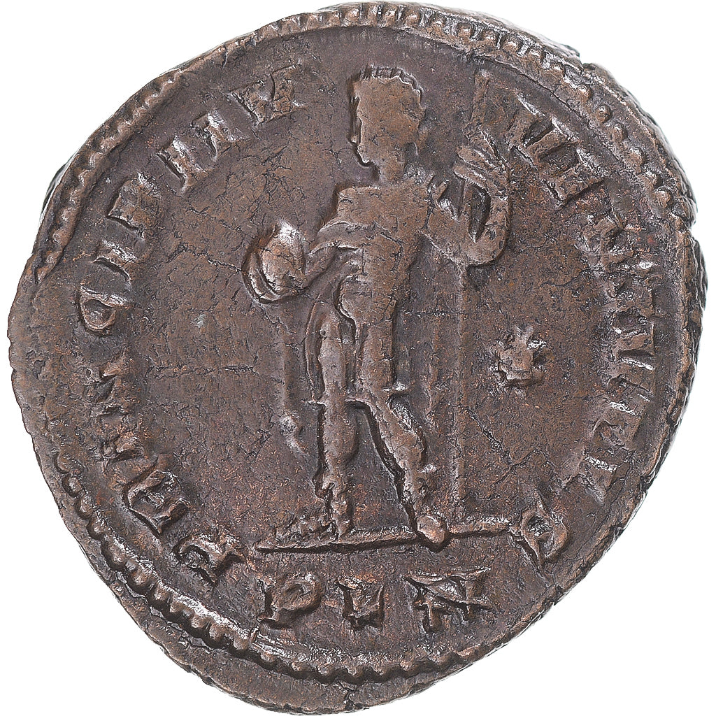 Moneta, Constantine I, Follis, 310-312, London, BB+, Bronzo, RIC:222