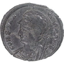 Monnaie, Constantinopolis, Follis, 332-333, Arles, TB+, Bronze, RIC:369