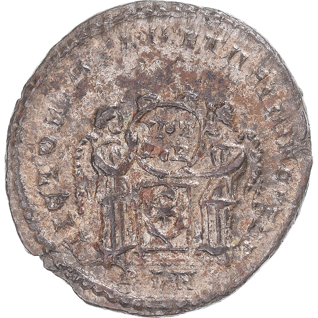 Coin, Constantine I, Follis, 320, London, AU(50-53), Bronze, RIC:168