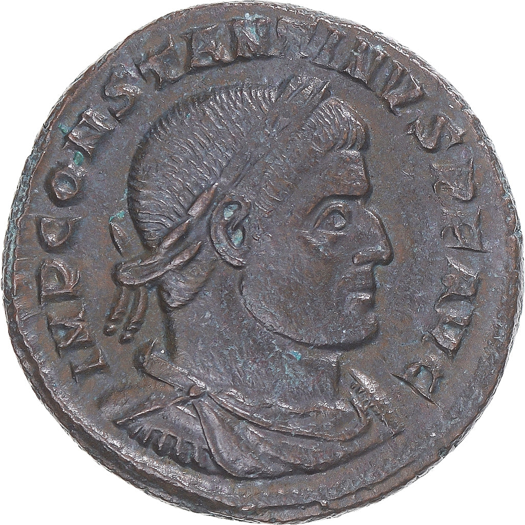 Monnaie, Constantin I, Follis, 315-316, Arles, SUP, Bronze, RIC:57