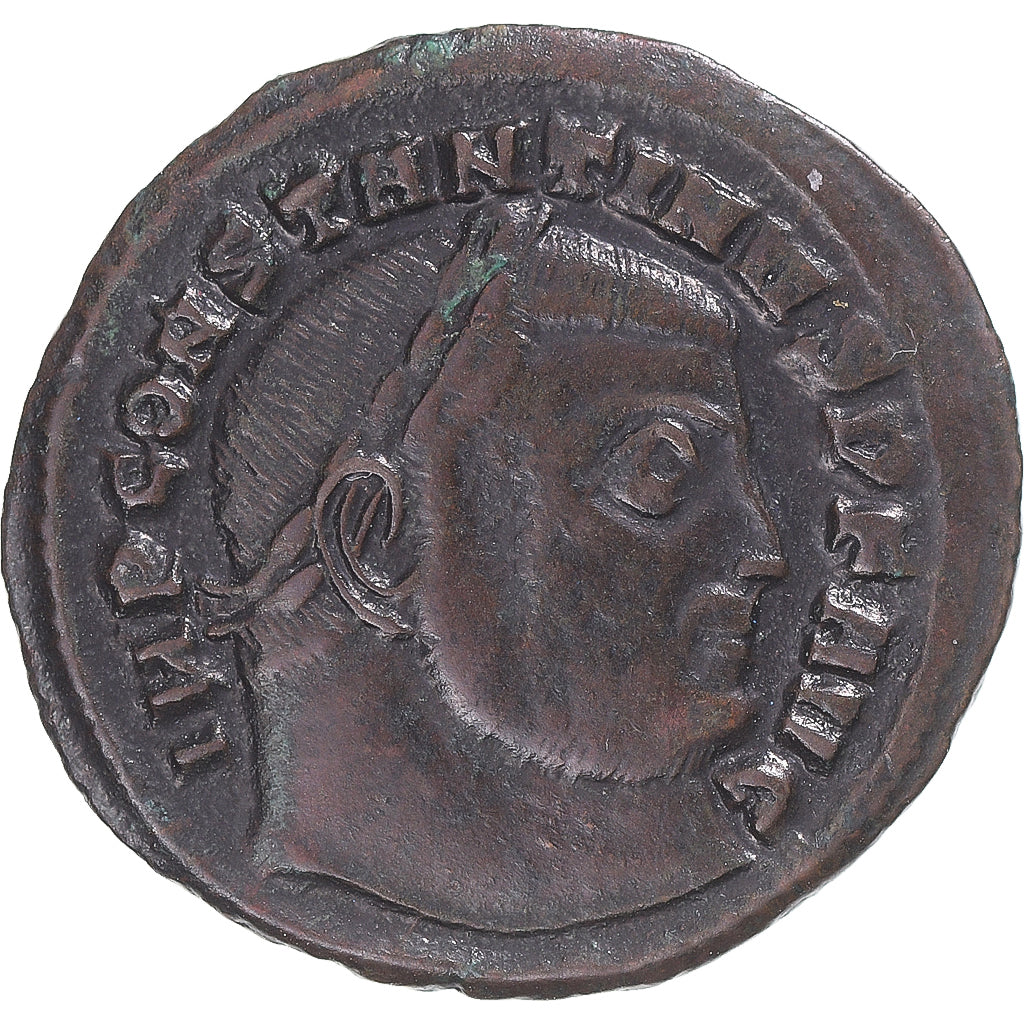 Moneda, Constantine I, Follis, 313, Siscia, MBC, Bronce, RIC:232b