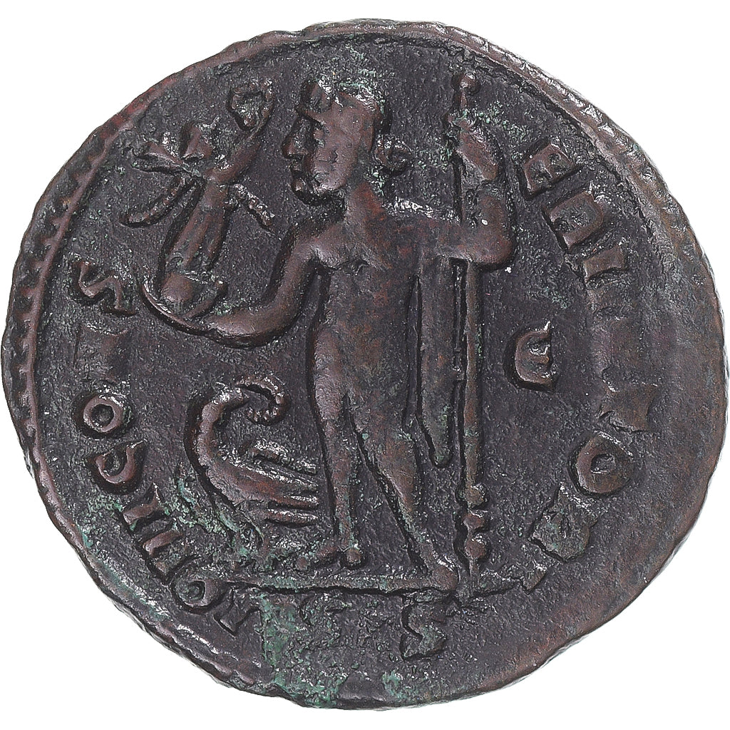 Moneda, Constantine I, Follis, 313, Siscia, MBC, Bronce, RIC:232b