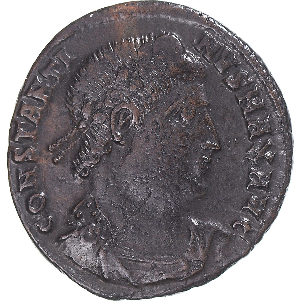 Coin, Constantine I, Follis, 330-333, Thessalonica, AU(50-53), Bronze, RIC:183