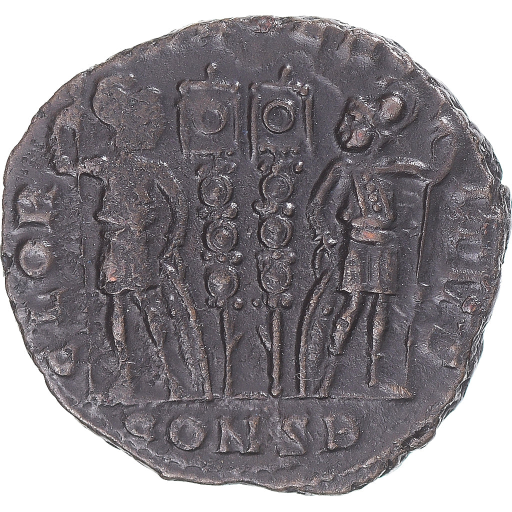 Coin, Constantine I, Follis, 330-333, Constantinople, AU(55-58), Bronze, RIC:59