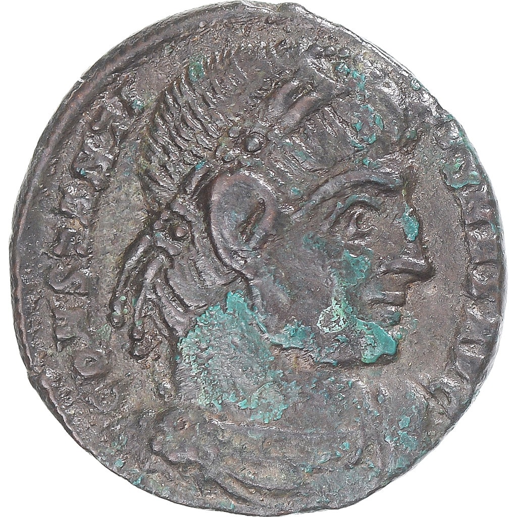 Moneda, Constantine I, Follis, 333-334, Arles, MBC+, Bronce, RIC:375