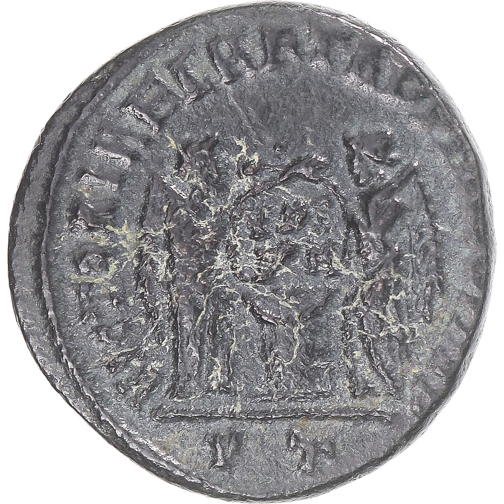 Moeda, Constantine I, Follis, 318-319, Ticinum, EF(40-45), Bronze, RIC:82