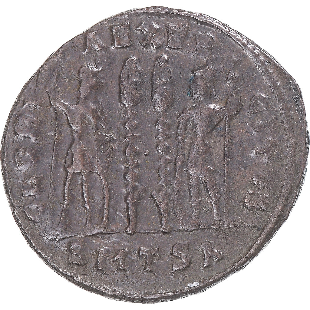 Coin, Constantine I, Follis, 330-333, Thessalonica, EF(40-45), Bronze, RIC:183